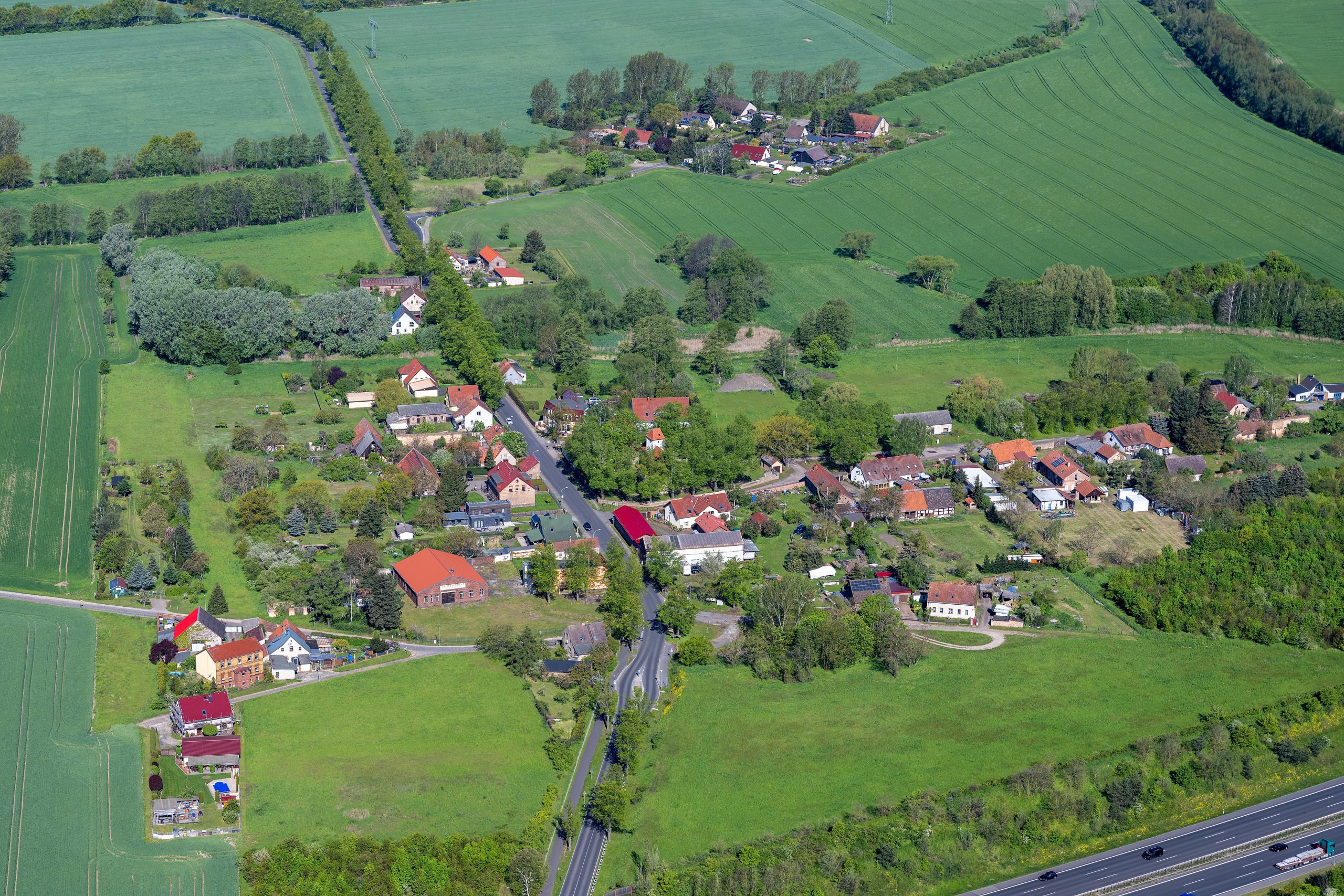 Luftbildflug rund um den Flughafen BER am 8. und 9. Mai 2023